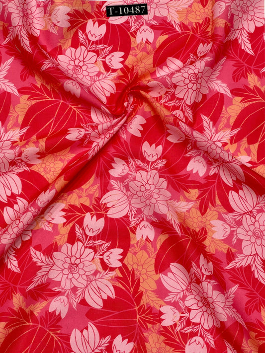 FLORAL POLY SOFT COTTON FOR SUMMERS
