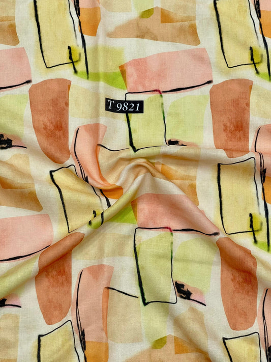 SWISS LINEN ABSTRACT DIGITAL PRINTS