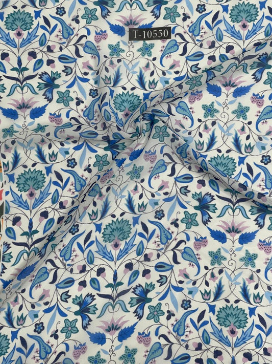 ATTRACTIVE FLORAL PRINT ON GEORGETTE