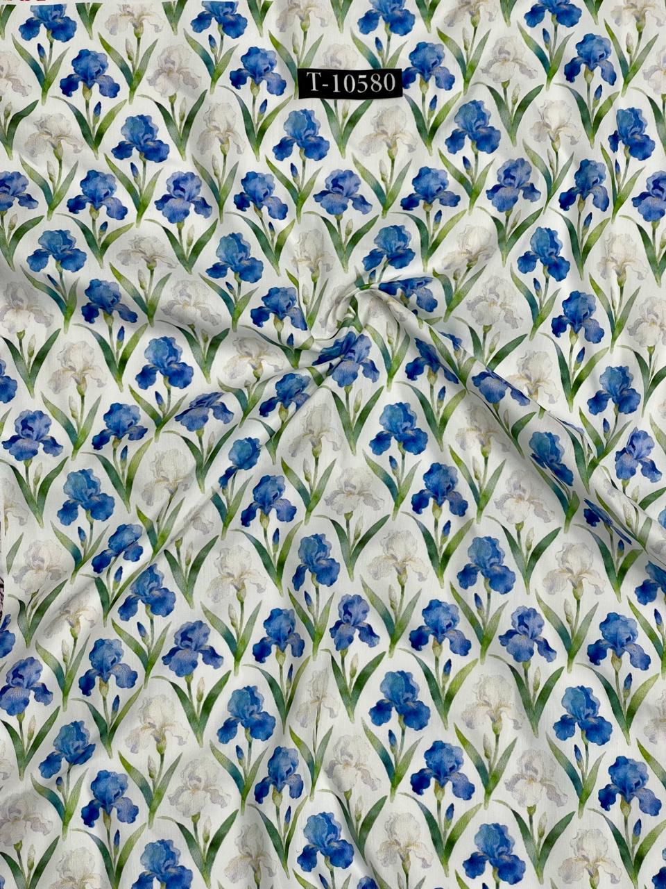 SUPER TRENDING ABSTRACT PRINT SEMI PURE MUSLIN