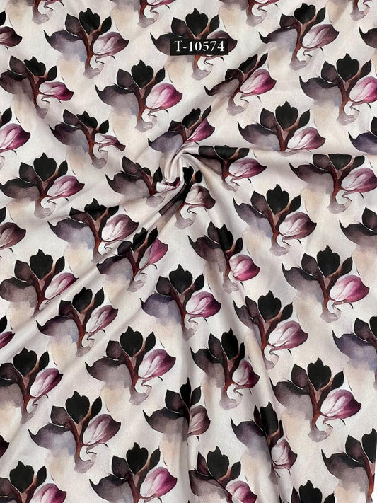 SUPER TRENDING ABSTRACT PRINT SEMI PURE MUSLIN