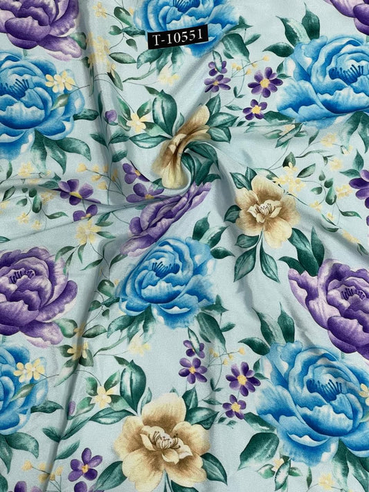 FLORAL EXPORT CREPE DIGITAL PRINT