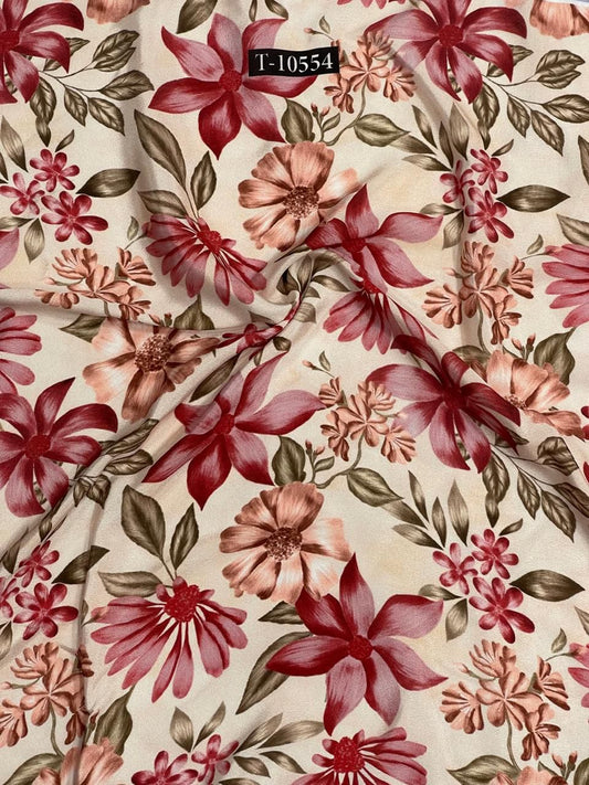 FLORAL EXPORT CREPE DIGITAL PRINT