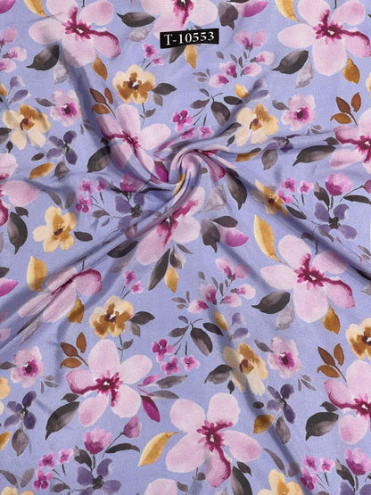 Wholesale FLORAL EXPORT CREPE DIGITAL PRINT | The Wardrobe Fabrics