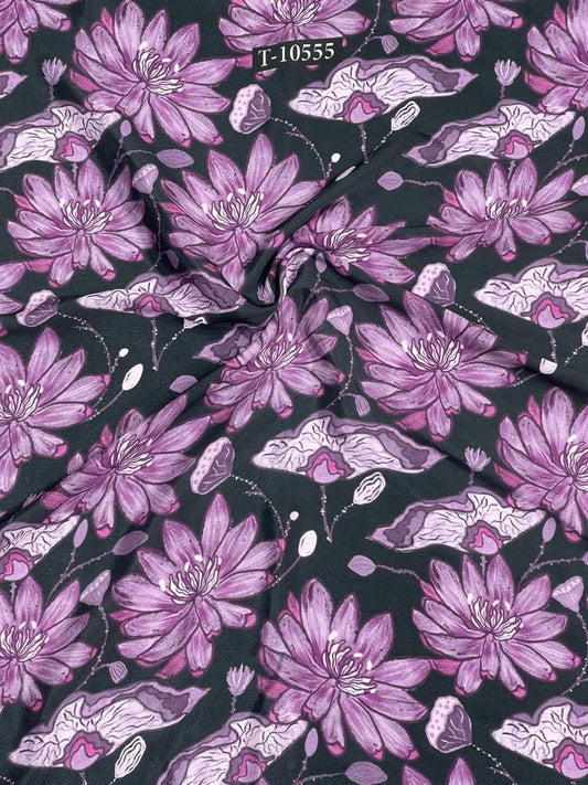 FLORAL EXPORT CREPE DIGITAL PRINT