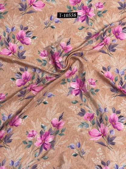 Wholesale FLORAL EXPORT CREPE DIGITAL PRINT | The Wardrobe Fabrics