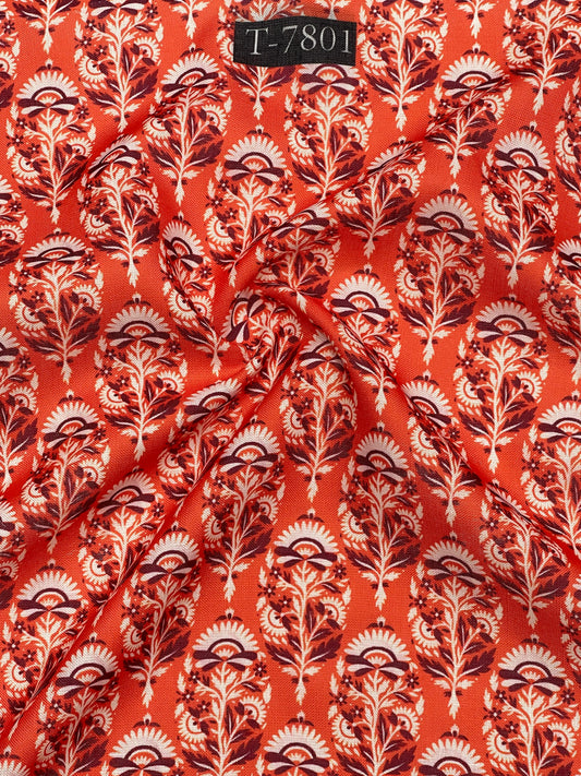 Swiss Cotton Linen Abstract Prints