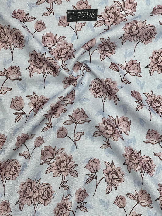 Swiss Cotton Linen Abstract Prints