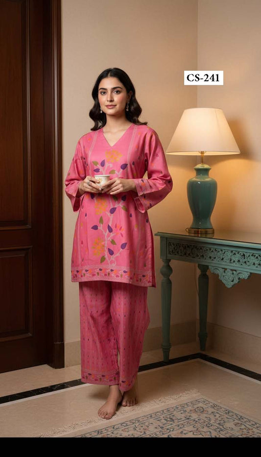 Fuchsia Bloom - Turkish Slub