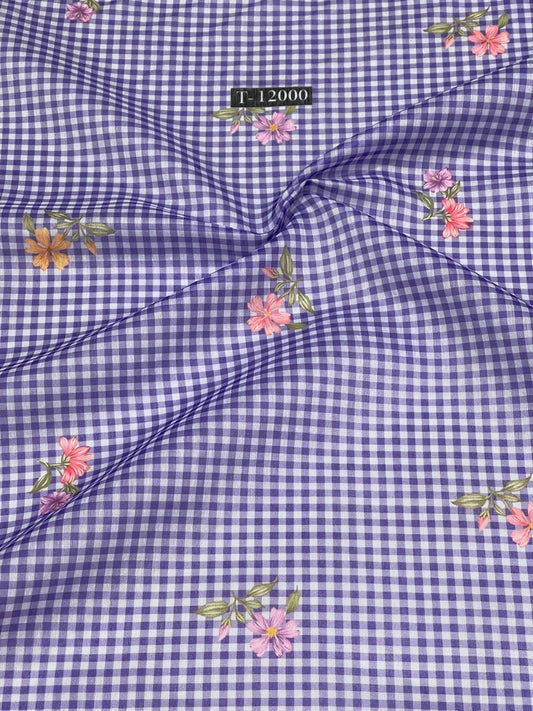 Blossom Gingham Prints