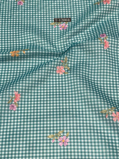 Wholesale Blossom Gingham Prints | The Wardrobe Fabrics