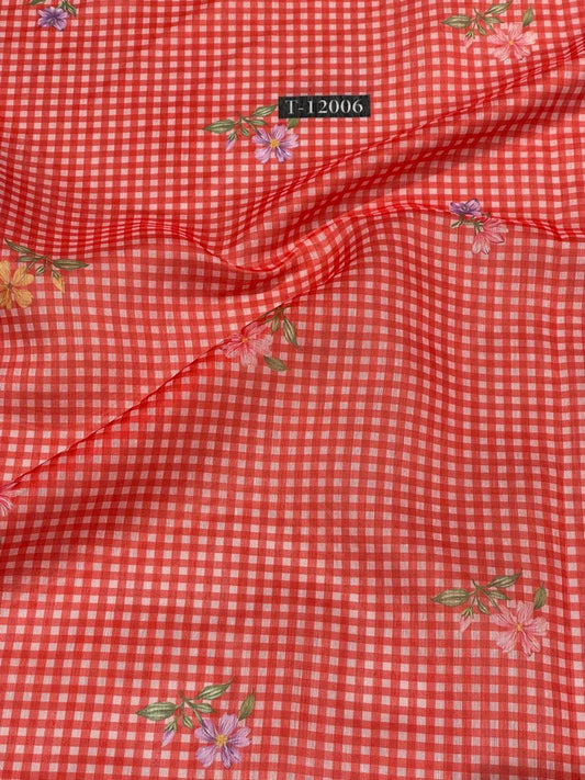 Blossom Gingham Prints