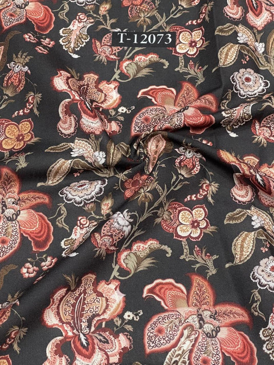 POLY COTTON SOFT FLORAL PRINTS