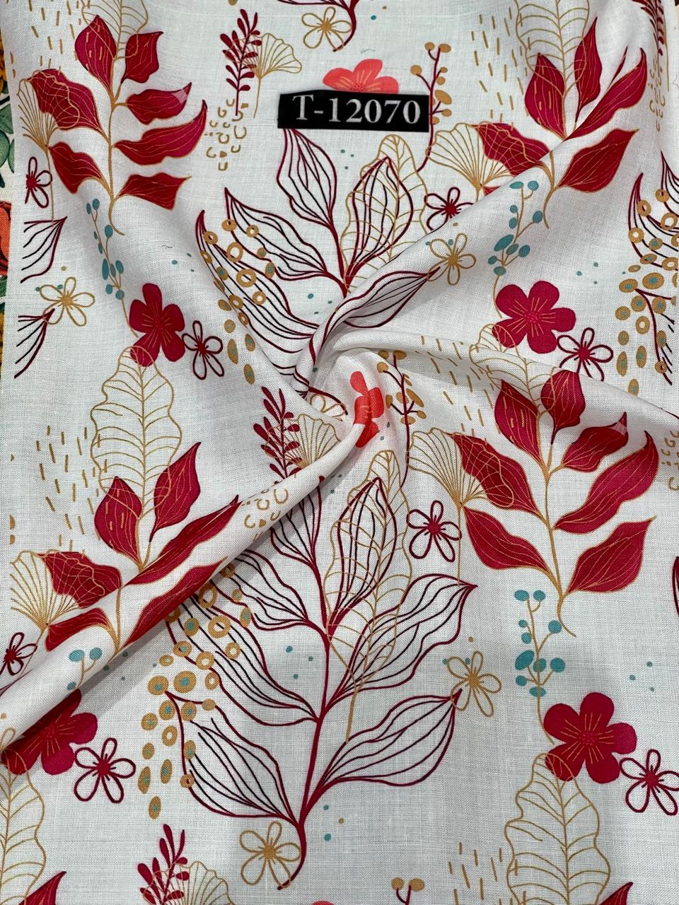 POLY COTTON SOFT FLORAL PRINTS
