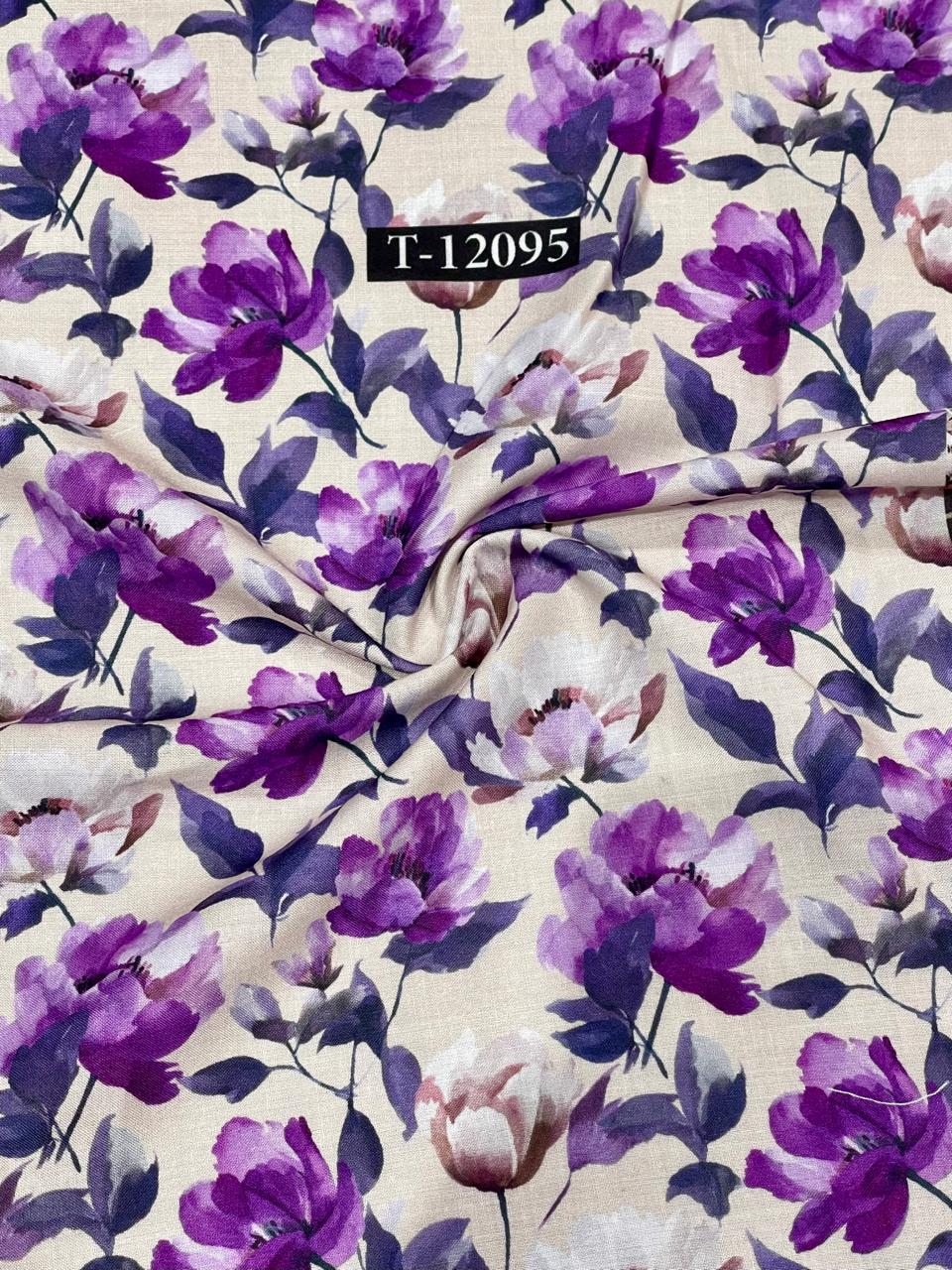 Soft Poly Cotton Floral Digital Prints