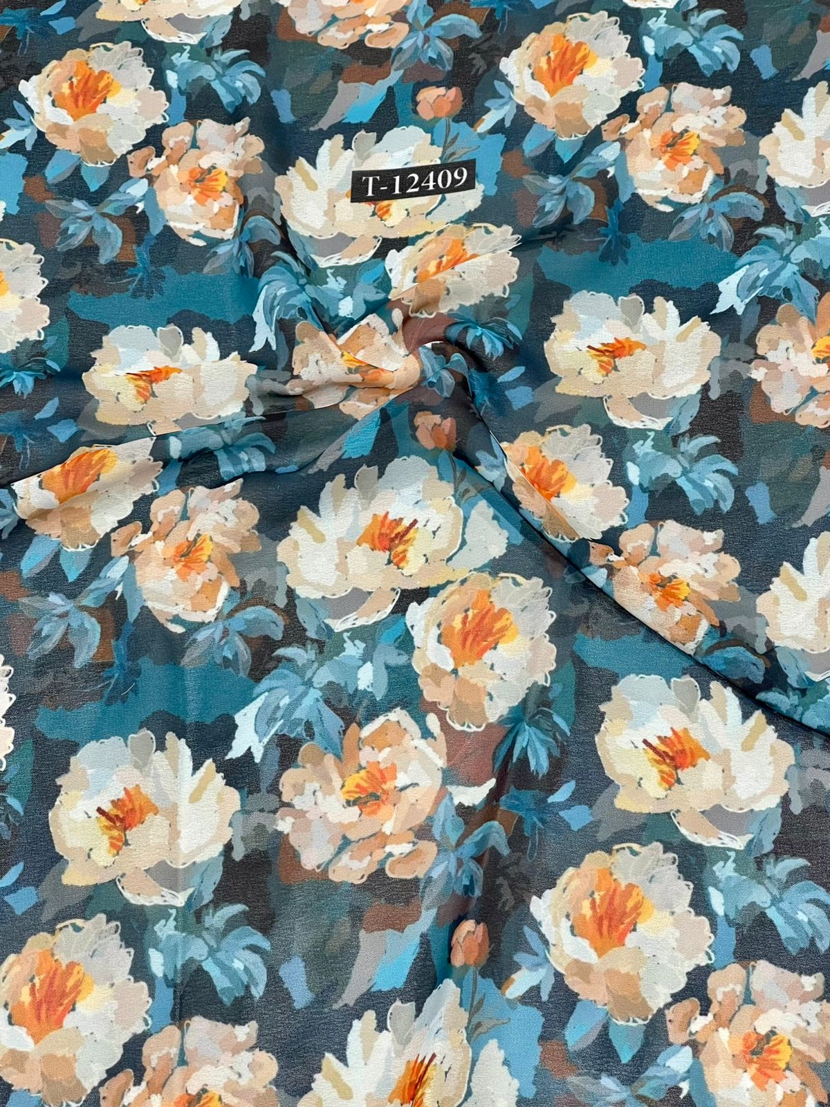 Georgette Floral Digital Prints