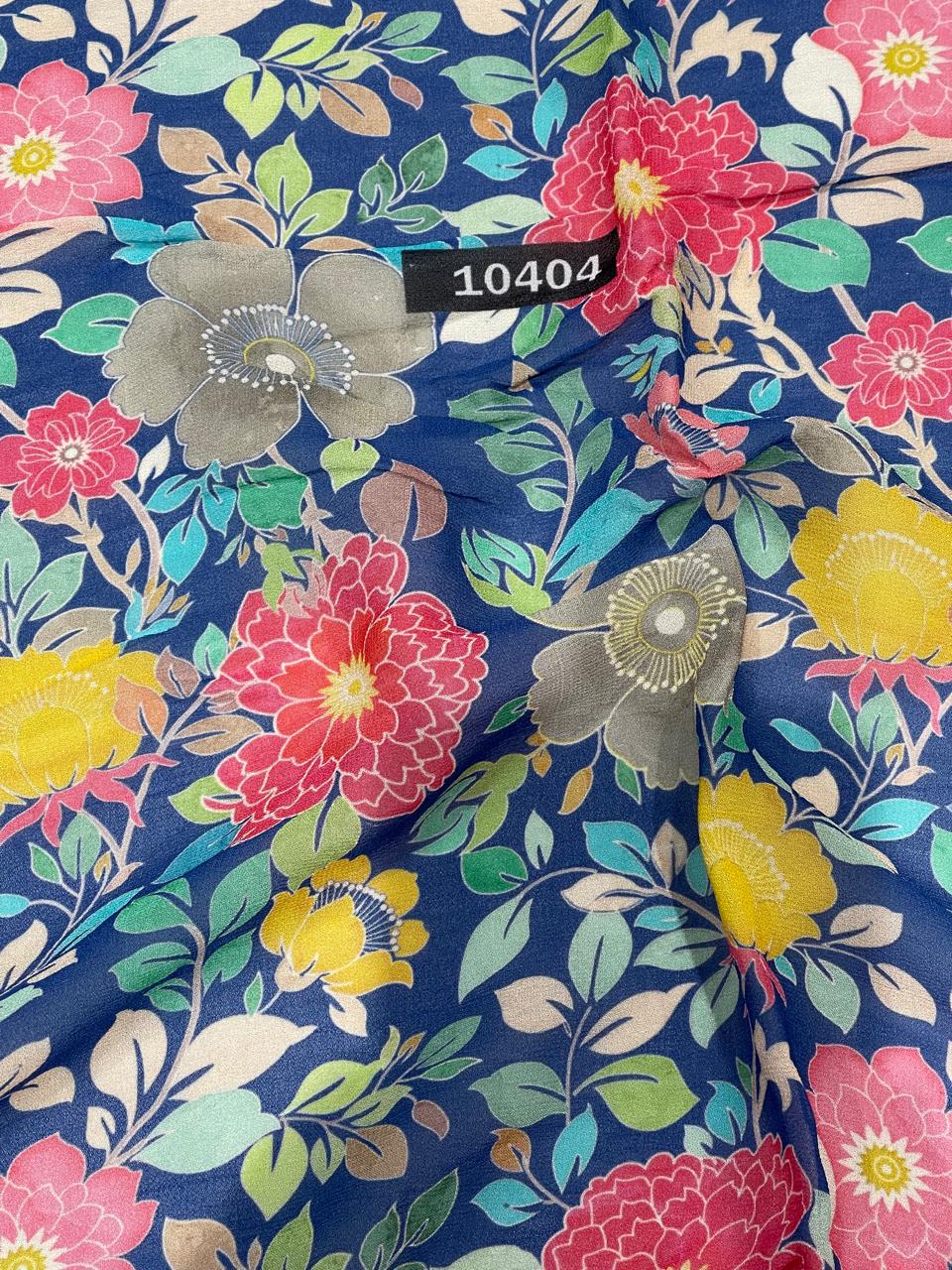 Pure Georgette Floral Digital Prints