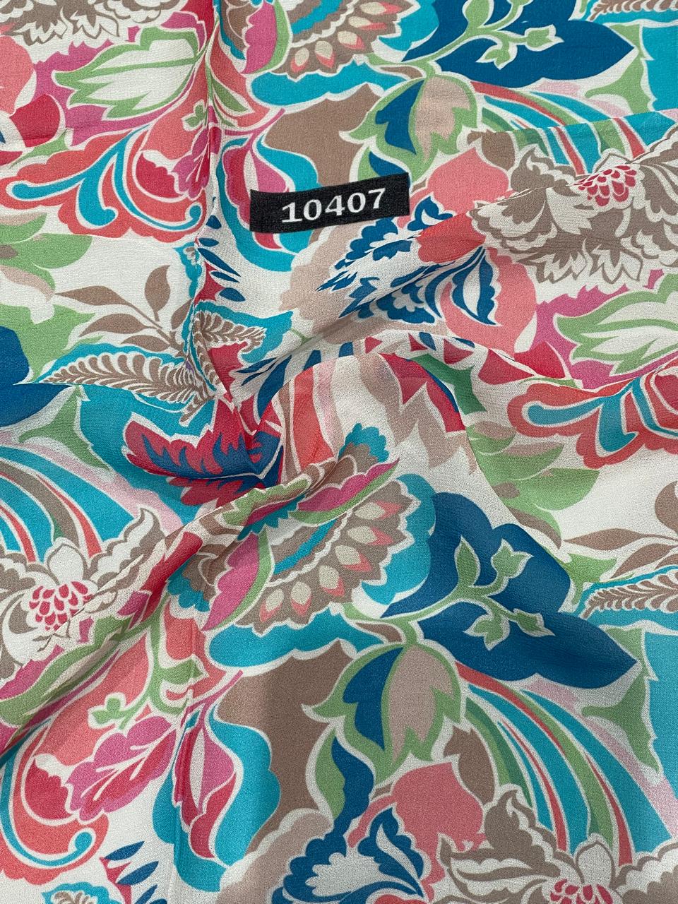 Pure Georgette Floral Digital Prints