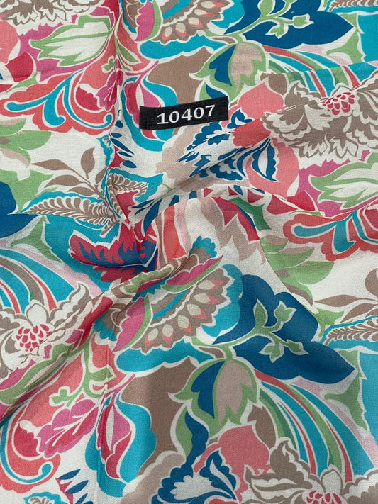 Pure Georgette Floral Digital Prints