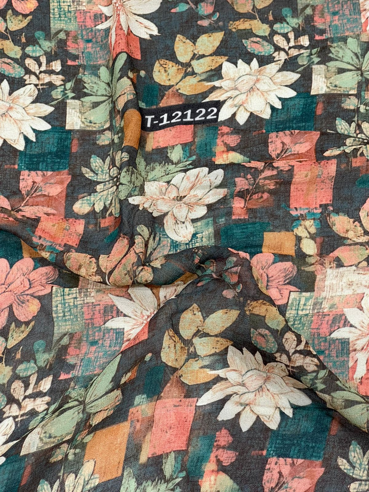 Pure Georgette Floral Digital Prints