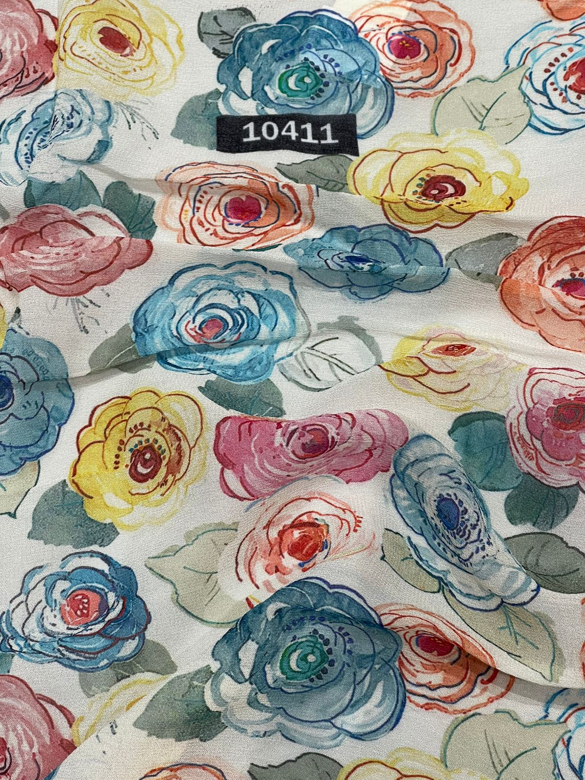 Pure Georgette Floral Digital Prints