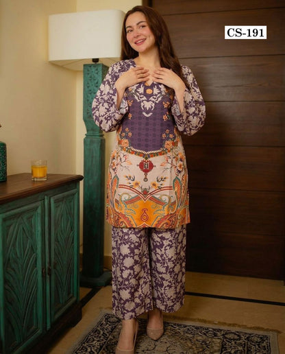 Amara Royal Co-ord IMPORTED RAYON