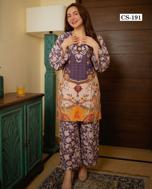 Amara Royal Co-ord IMPORTED RAYON