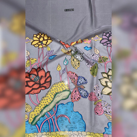 Daman Style Organza Prints