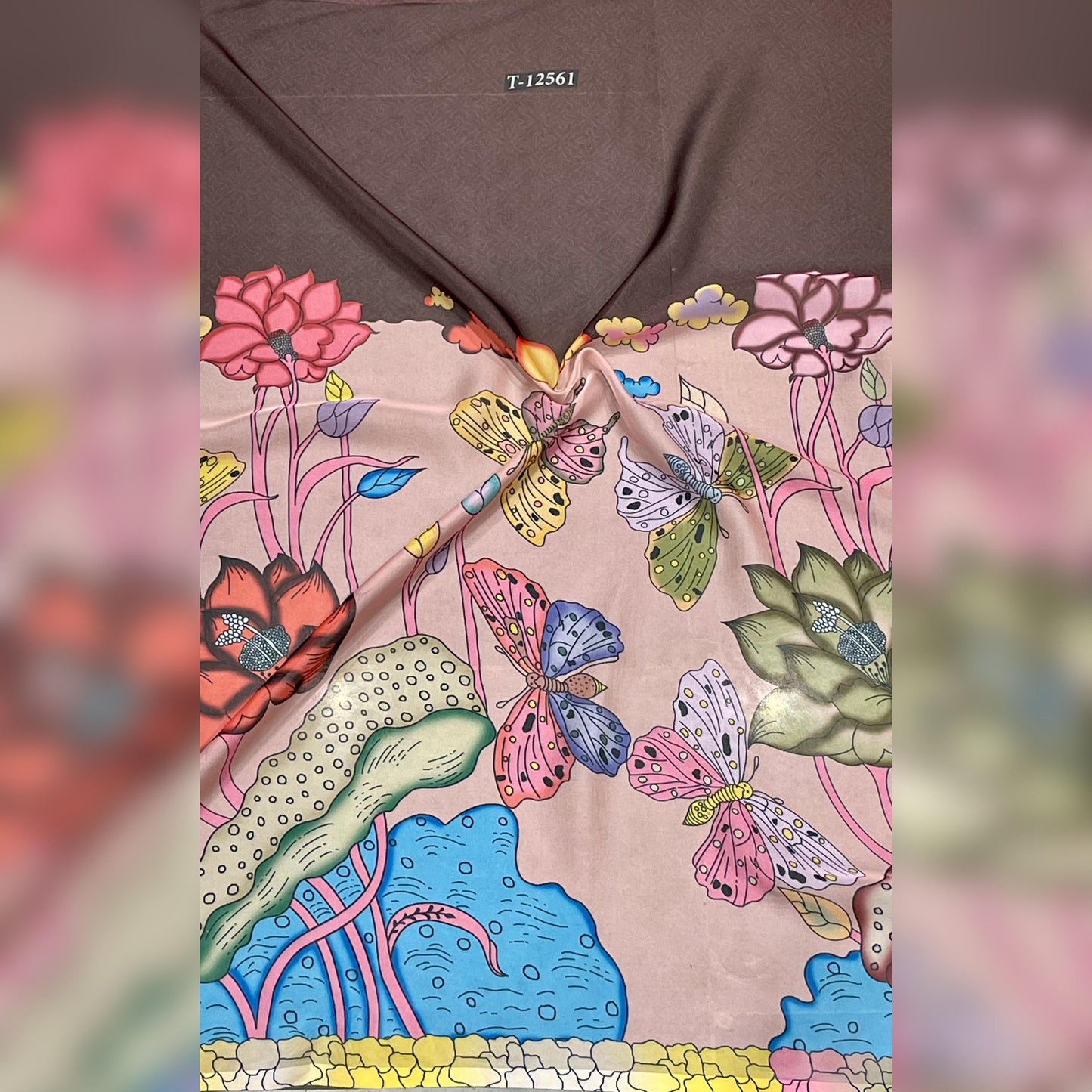 Daman Style Organza Prints