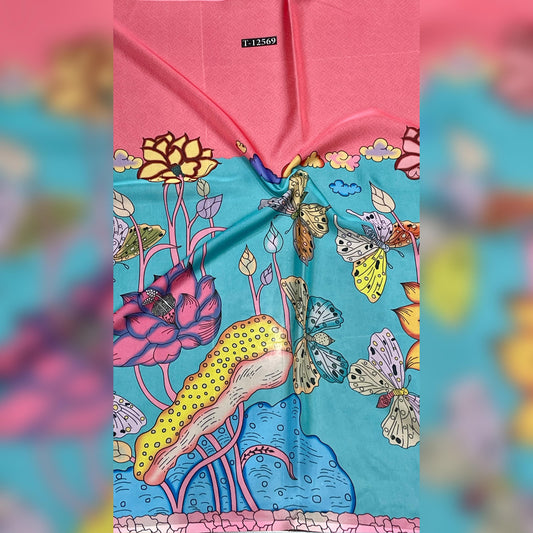 Daman Style Organza Prints