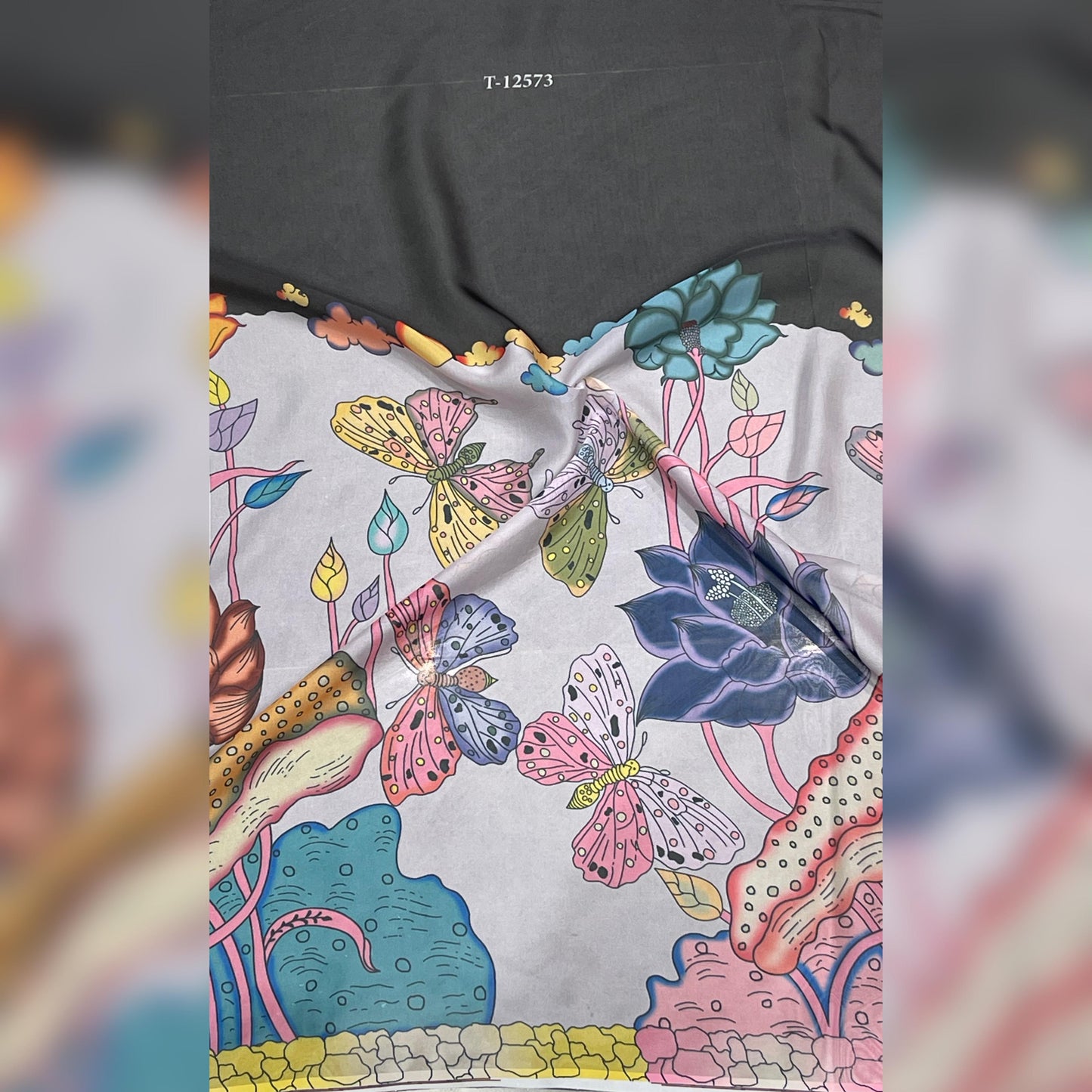Daman Style Organza Prints