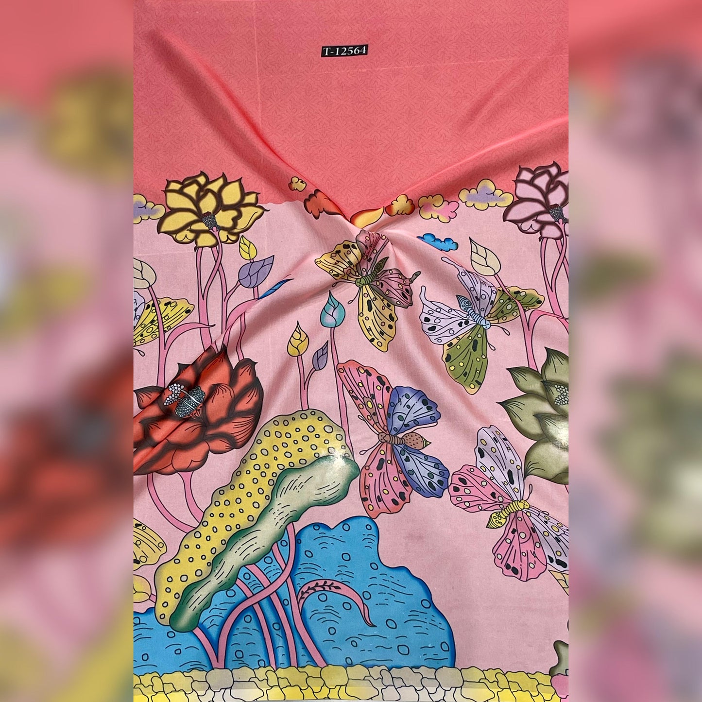 Daman Style Organza Prints