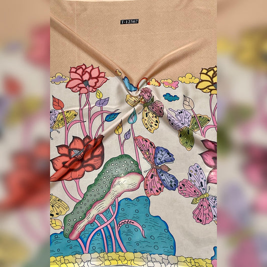 Daman Style Organza Prints