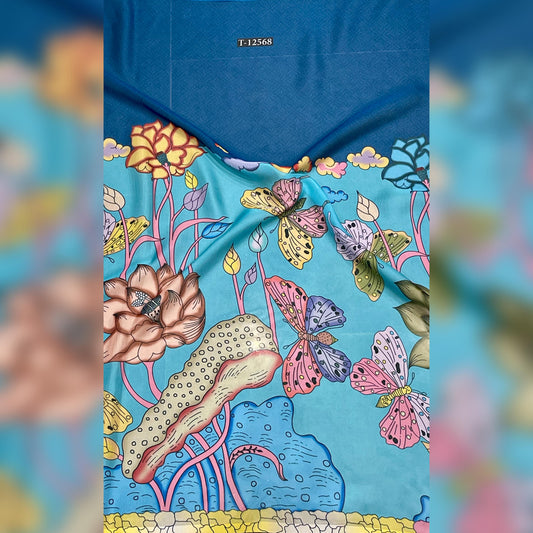 Daman Style Organza Prints