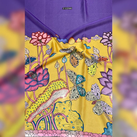 Daman Style Organza Prints
