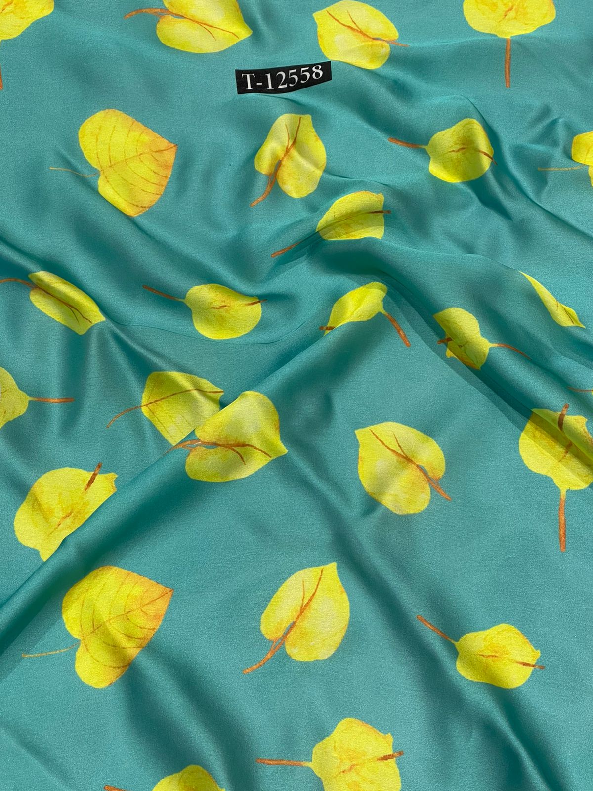 Satin Georgette Beautiful Trendy Flower Prints
