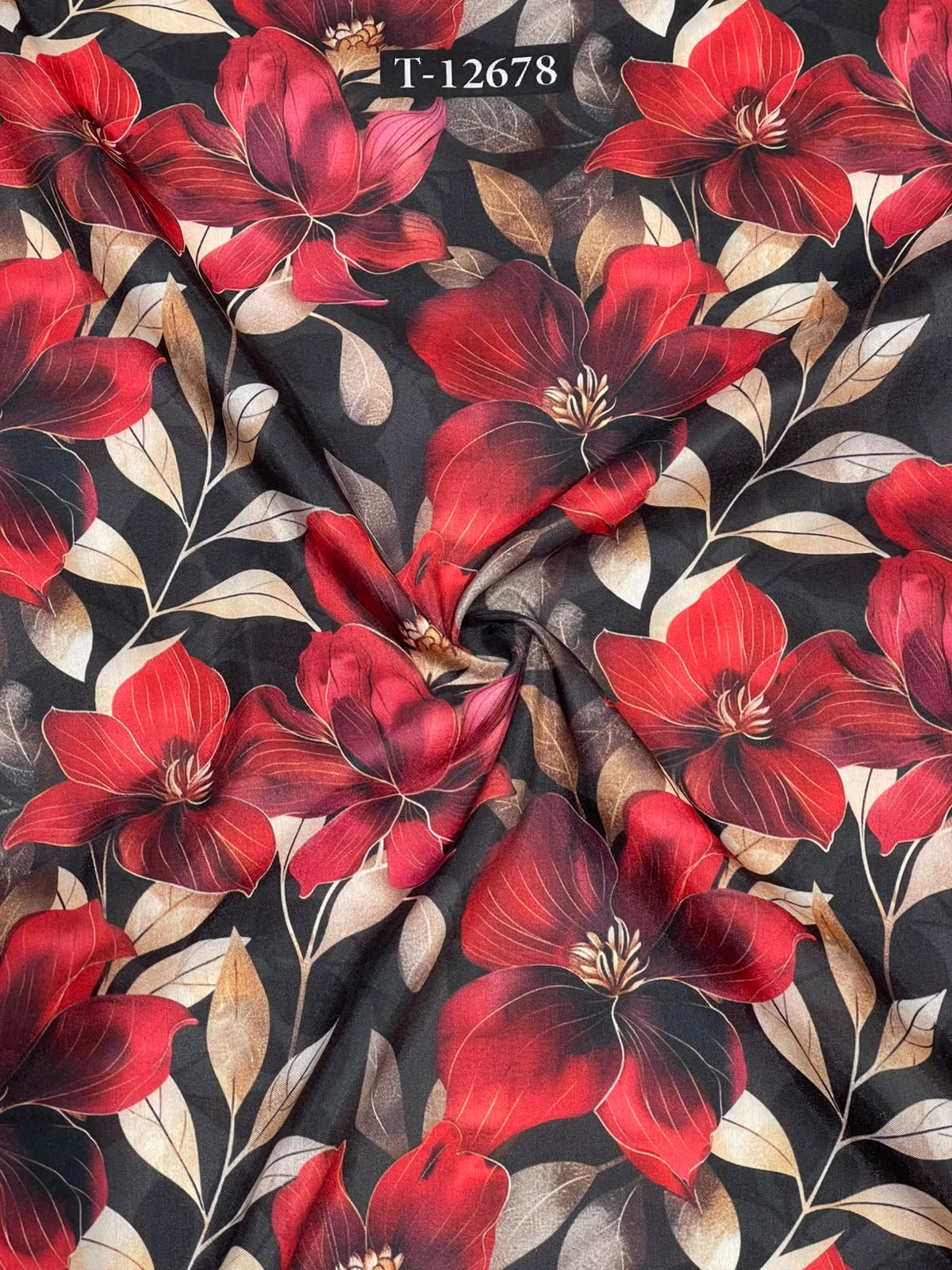 Beautiful Floral Prints On Muslin
