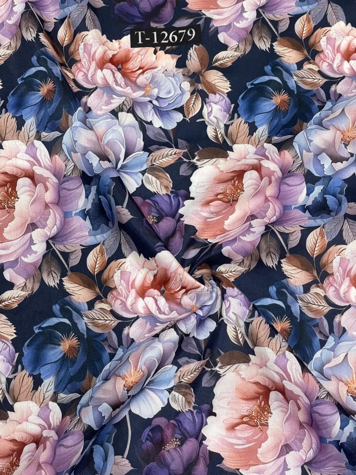 Beautiful Floral Prints On Muslin