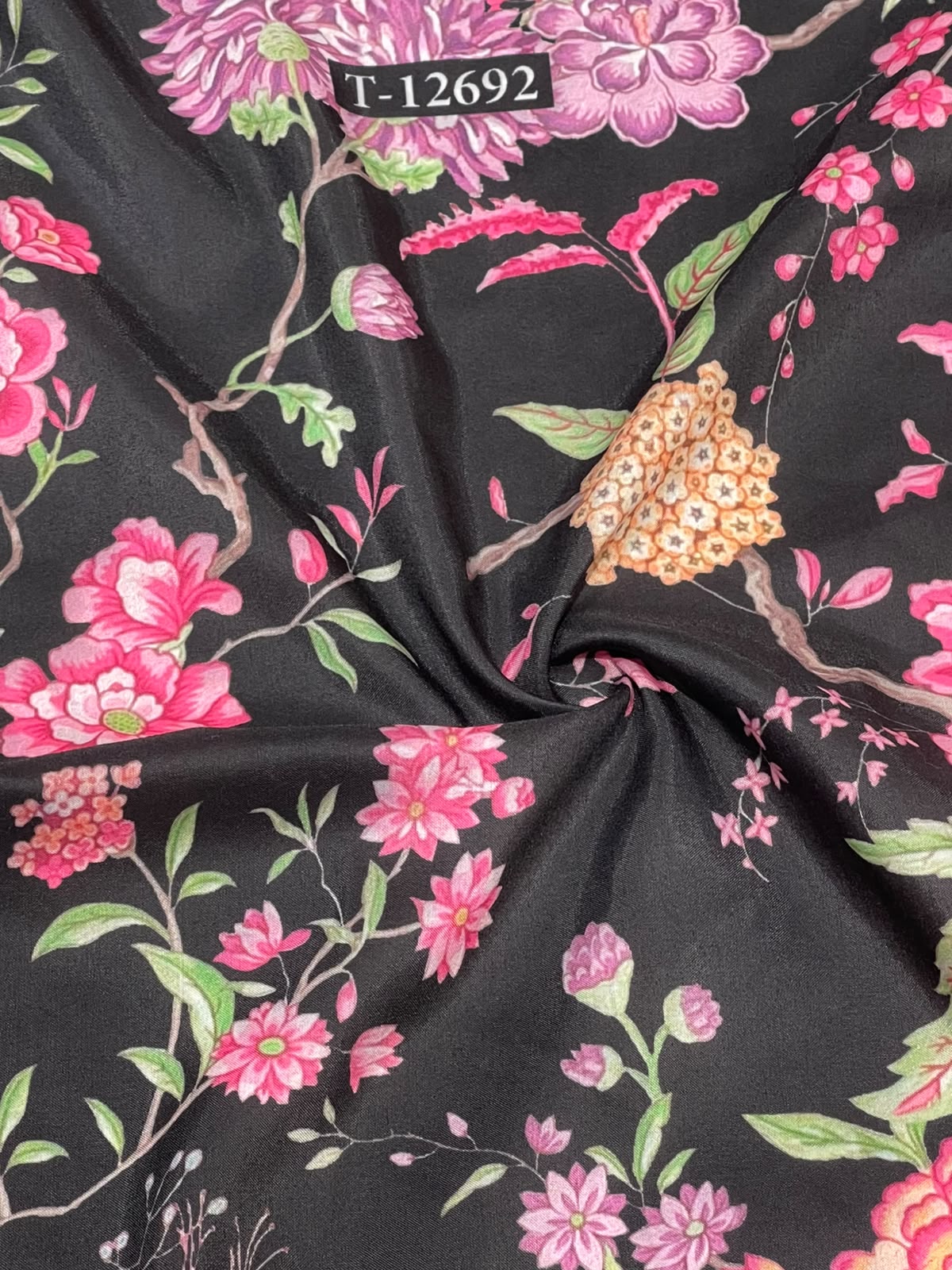 Beautiful Floral Prints On Muslin