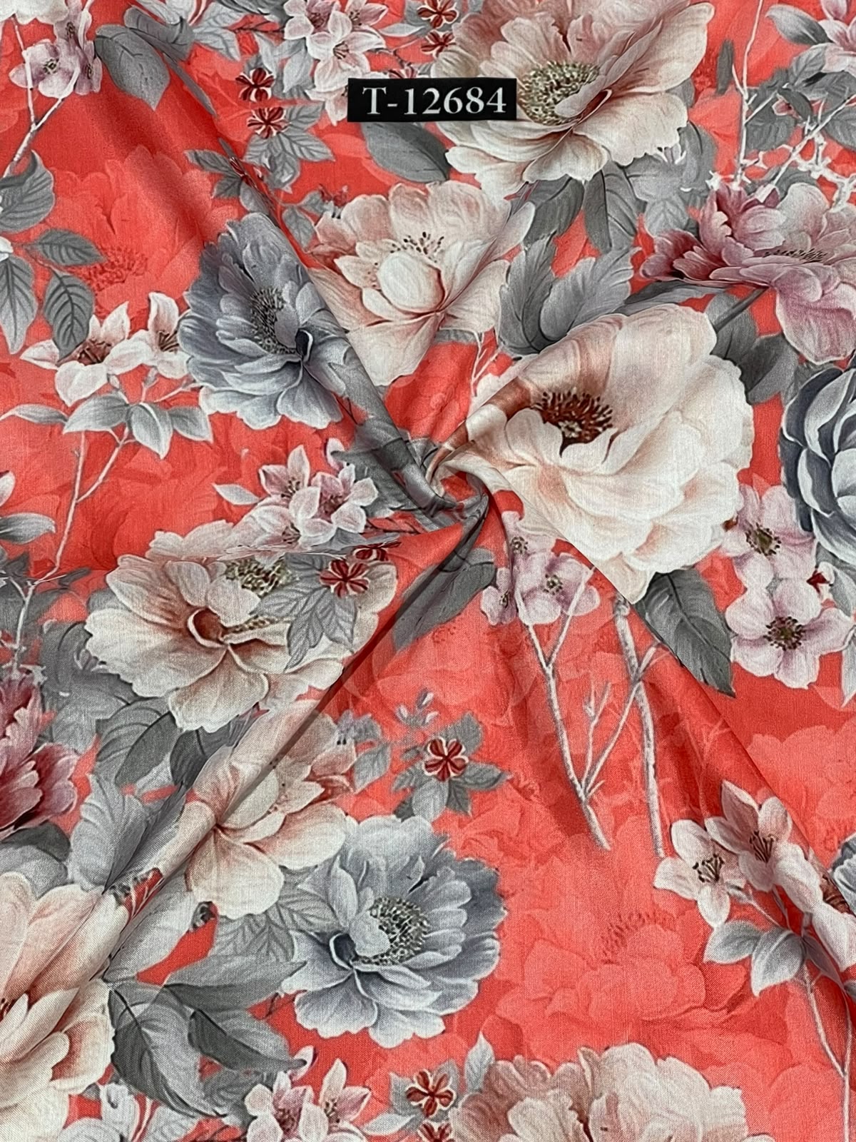 Premium Floral Prints On Muslin