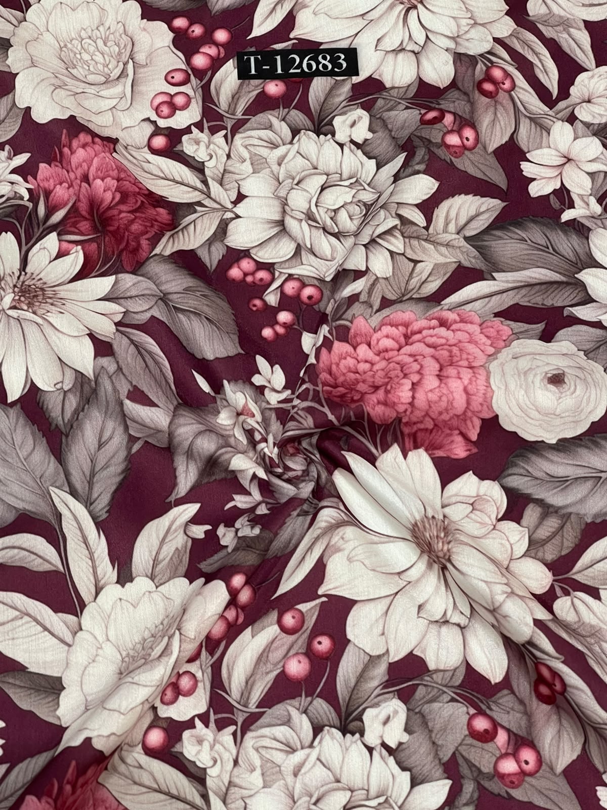 Premium Floral Prints On Muslin