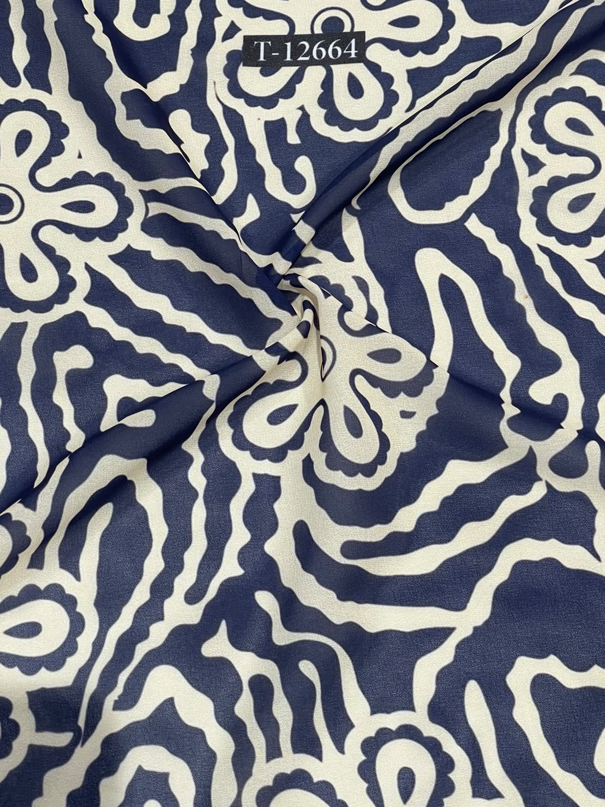 Beautiful Trendy Flower Georgette Digital Prints