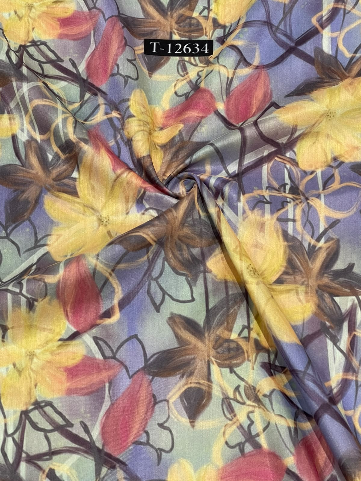 Beautiful Floral Prints On Muslin