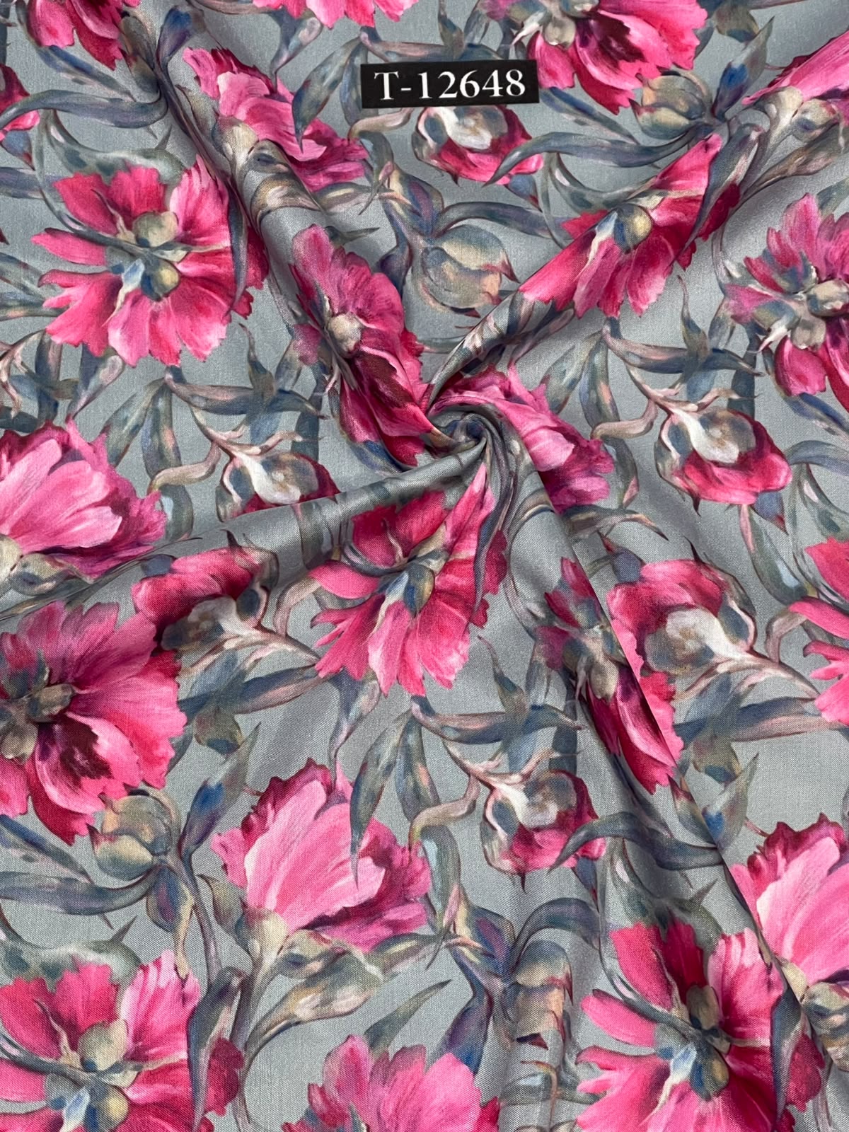 Beautiful Floral Prints On Muslin