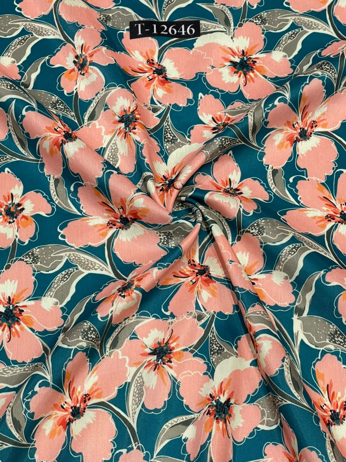 Beautiful Floral Prints On Muslin