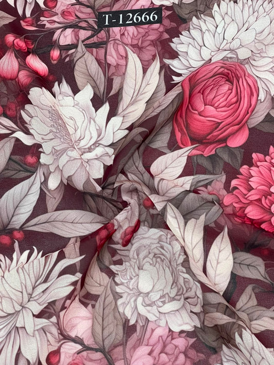Georgette Best Selling Floral Prints