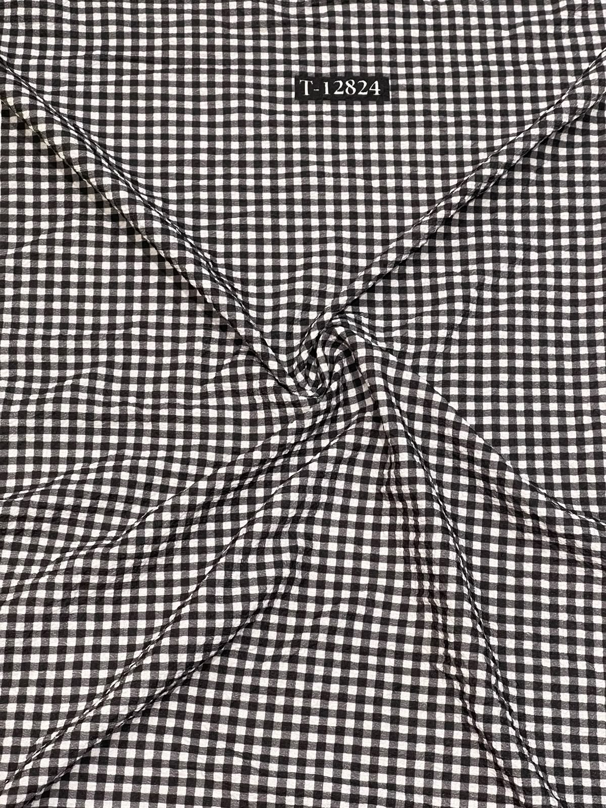 Checks Print On Lycra Fabrics