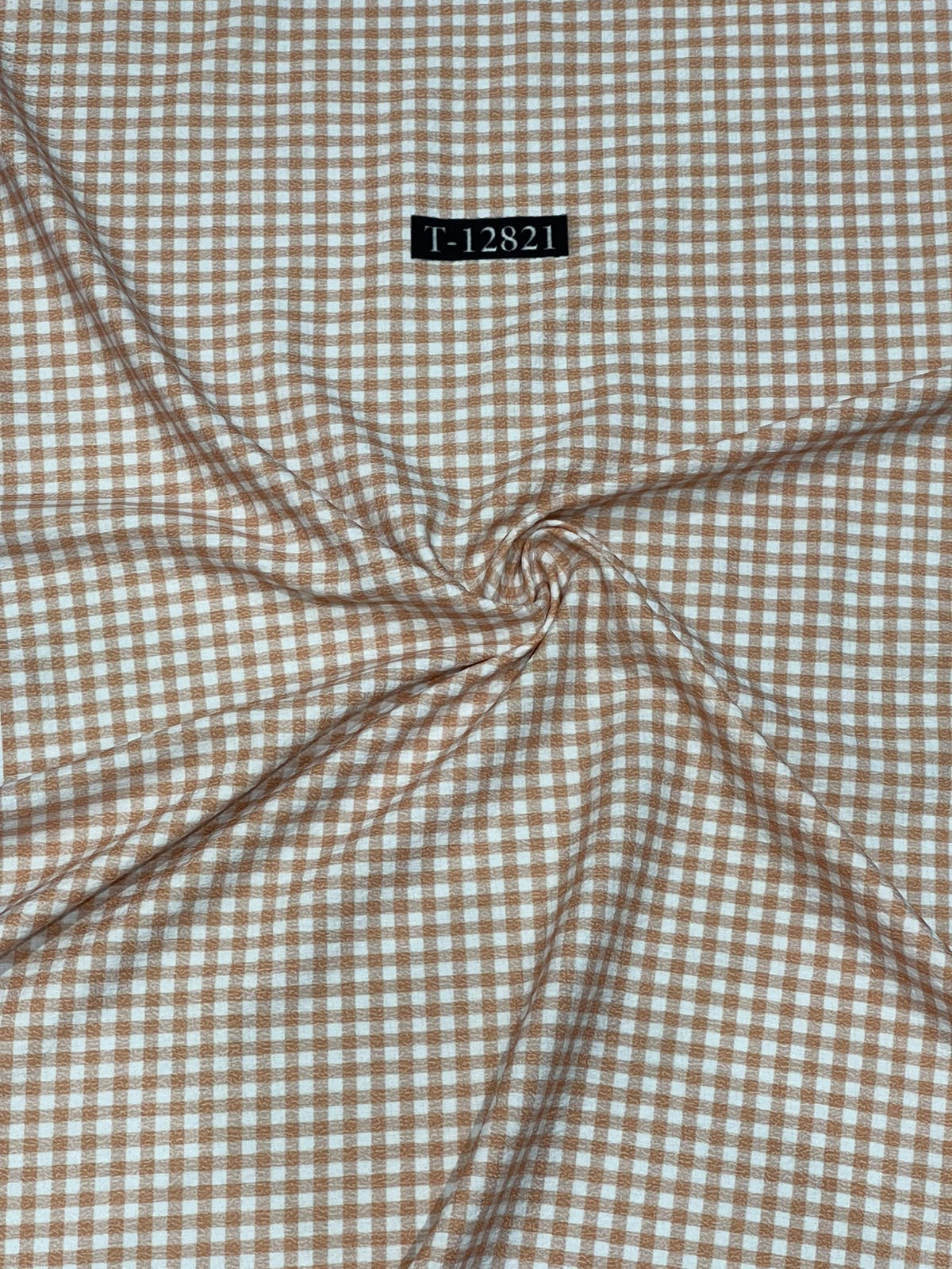 Checks Print On Lycra Fabrics