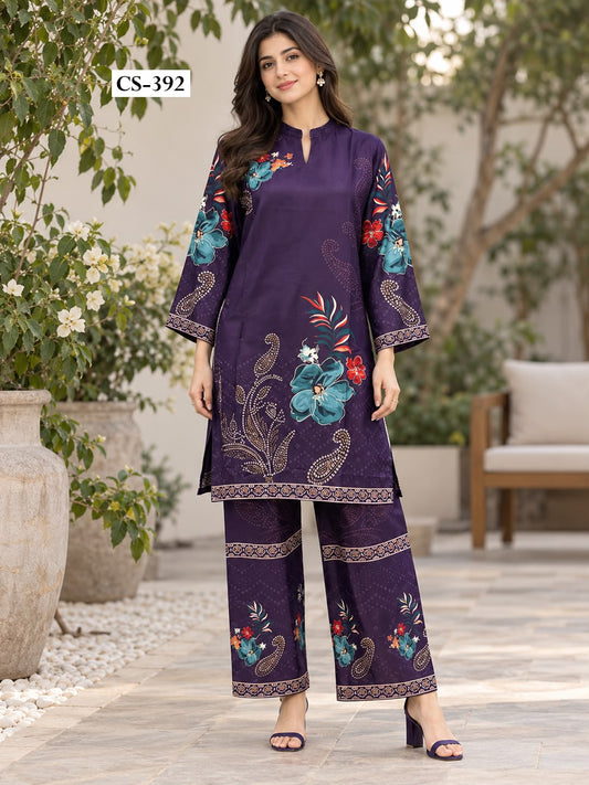 Meher Paisley Co-ord Set  - IMPORTED RAYON