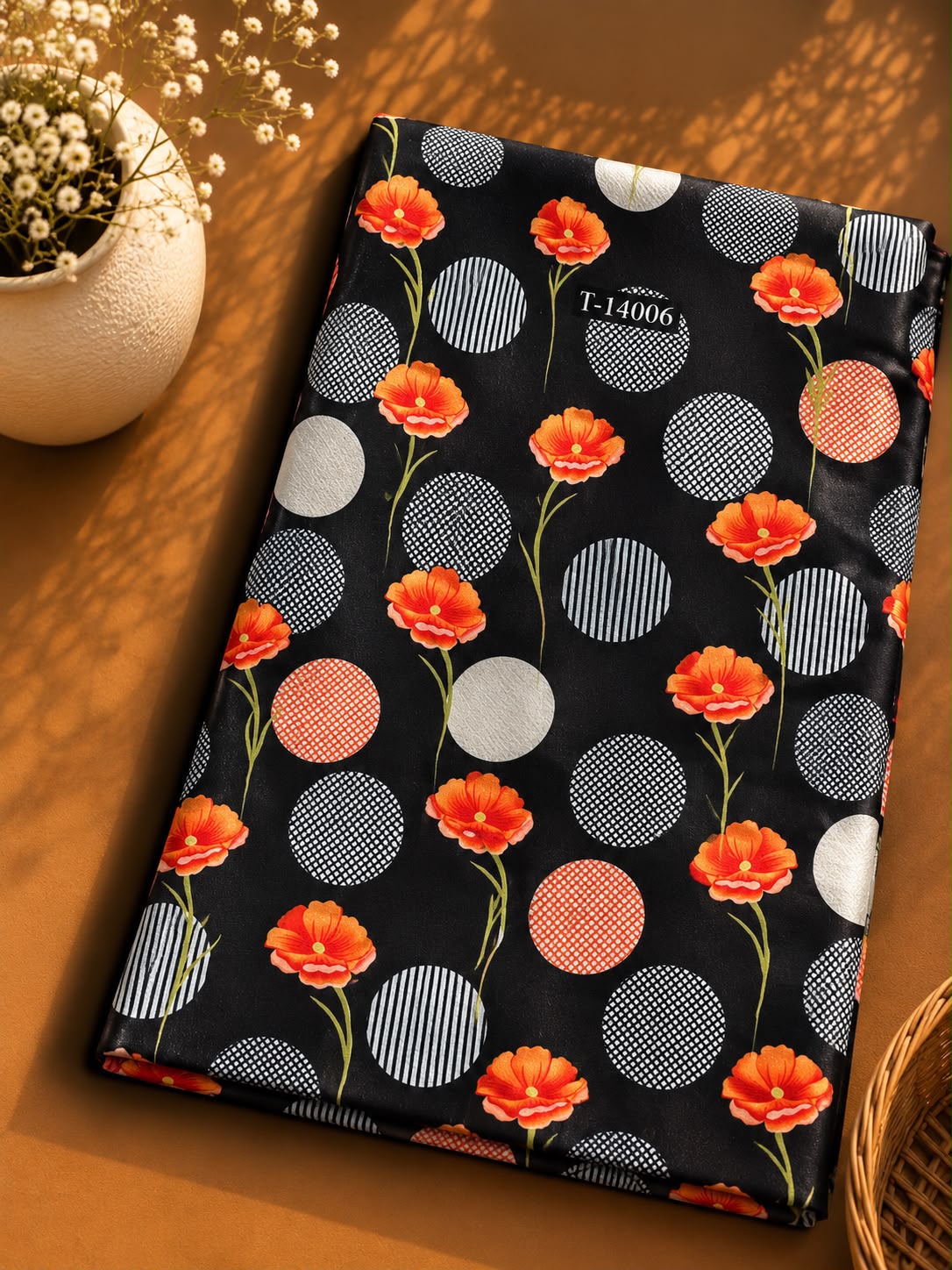 Super Trending Floral Crepe Design